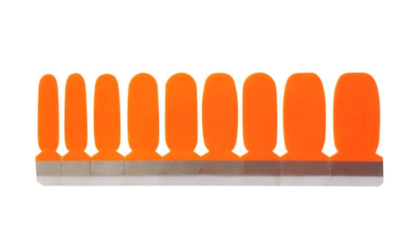 Orange Neon -Solid Neon Design