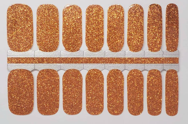 Pumpkin Glitter- Solid Glitter Design