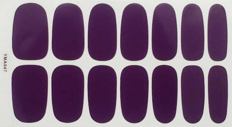 Eggplant Purple - Solid Design