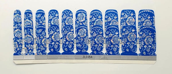 Rosa Azul-Floral Design