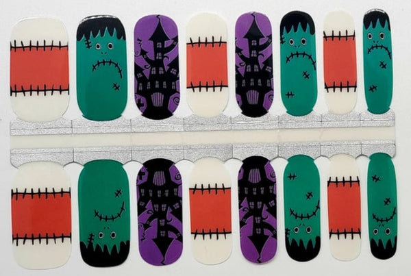 Frankenstein Mansion-Halloween Design ( Partial Overlay)