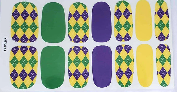 Mardi Gras tartan