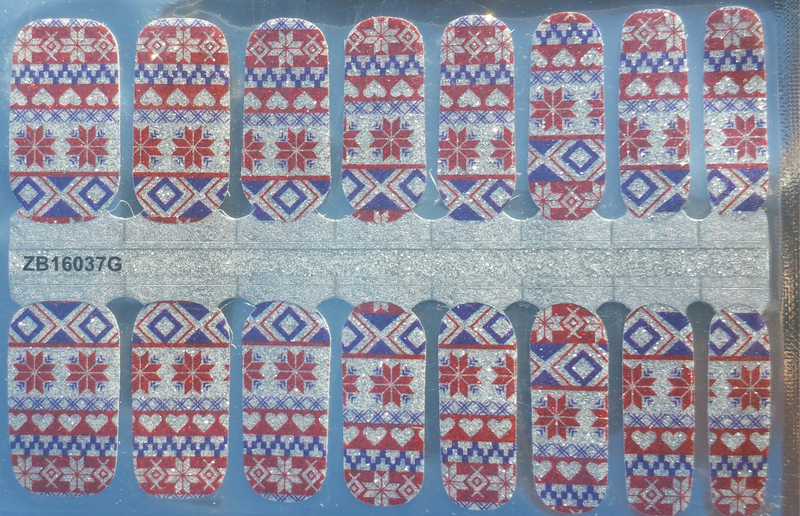 Hearts and poinsettias