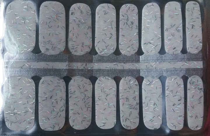 Holo Confetti-Overlay Design