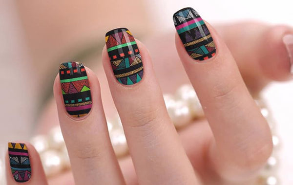 Aztec colorful pattern