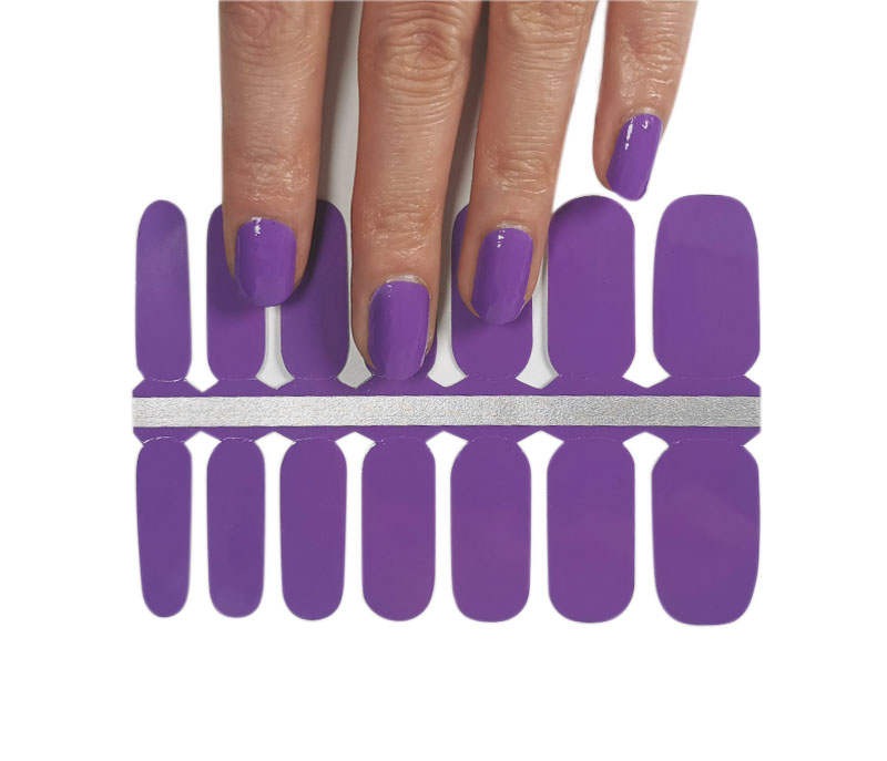 Elegant Purple-Solid Design