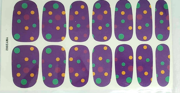 Mardi Gras Festival dots