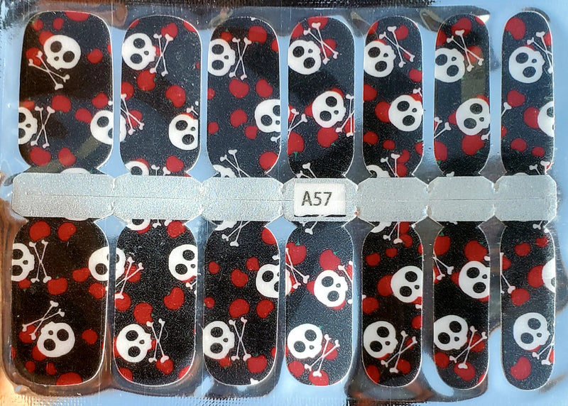 Skull hearts