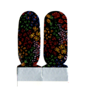 Leopard in rainbow-Accent Nails