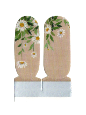 Daisies in bloom-Accent Nails