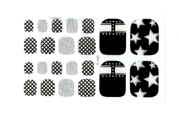 Punk Stars -Pedi set