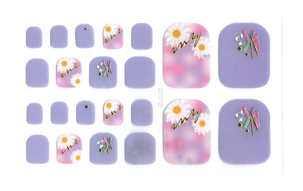 Sweet Daisies -Pedi set