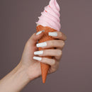 Rock White-PREORDER  NEW Gel Nail wraps 20% at checkout