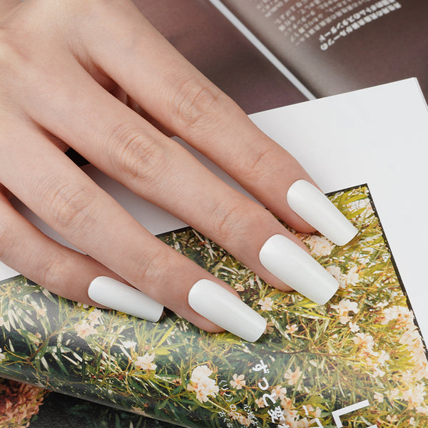 Rock White-PREORDER  NEW Gel Nail wraps 20% at checkout