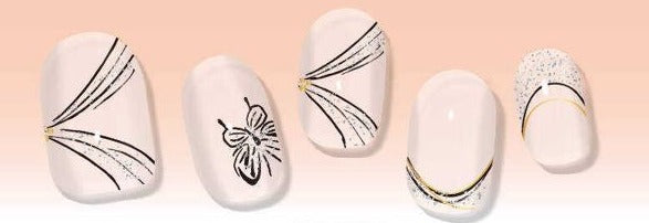 Elegant Butterflies-NEW Gel Nail wraps