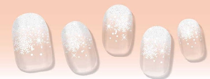 Delicate Christmas-PREORDER  NEW Gel Nail wraps 20% at checkout