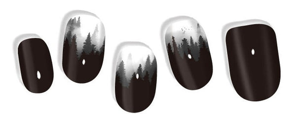 Dark Mountains-NEW Gel Nail wraps