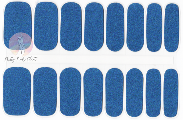 Simply blue-NEW Gel Nail wraps