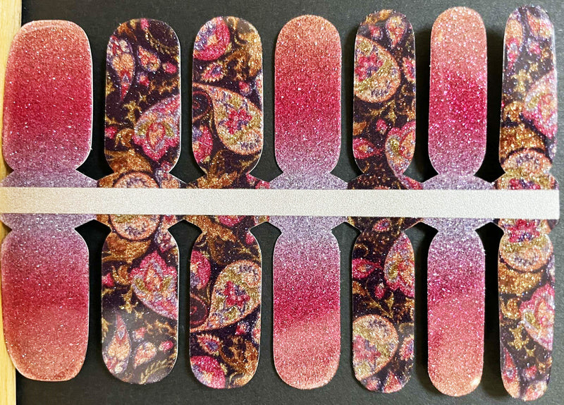 Mandala Fantasy-glitter design