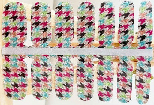 Fun houndstooth-Glitter
