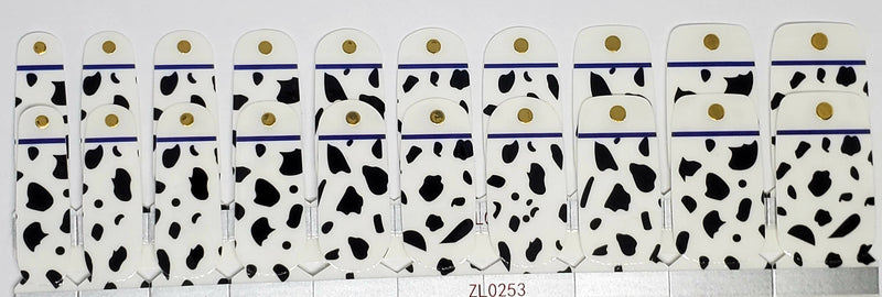Cow and dots