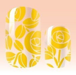 Gold Roses-Clear overlay design