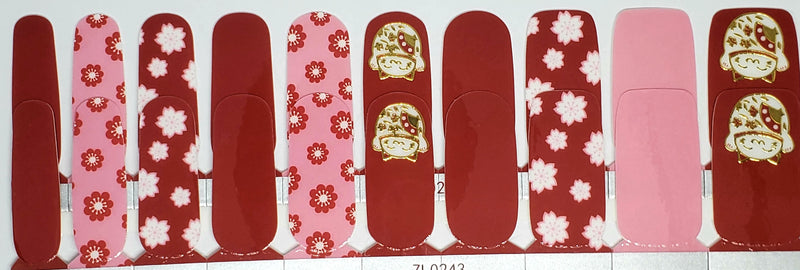 Lucky Cat floral