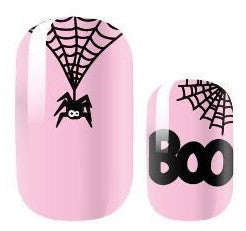 Boo and Spiders- Halloween Design