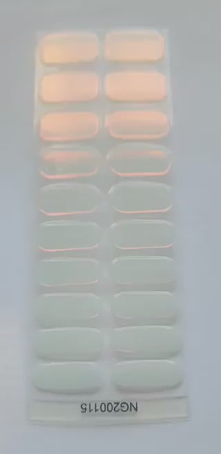 Sunset in my heart-Chameleon Semicured Gel wraps