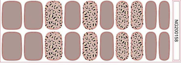 Wild and delicate-Semicured Gel wraps PREORDER