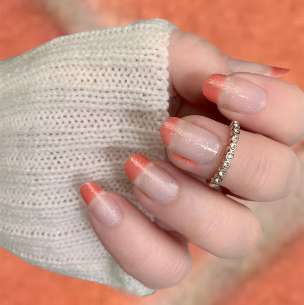 Summer Coral-Thermal Color Changing (Bright Coral to transparent)