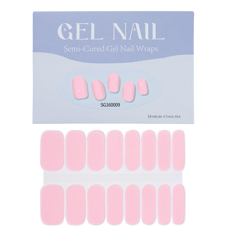 Bubblegum-NEW Gel Nail wraps