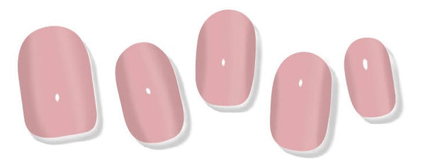 Rosy pink-Gel Nail wraps