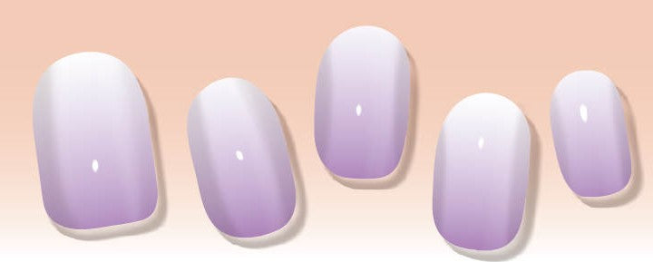 Sweet lilac ombre-Gel Nail wraps