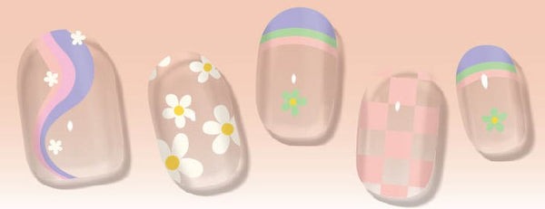 spring fun-Gel Nail wraps